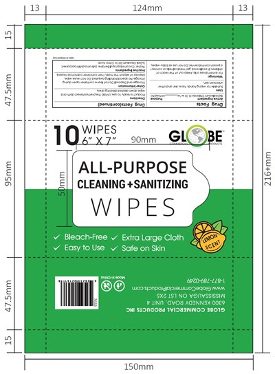 10 Wipes Label (10 Wipes)